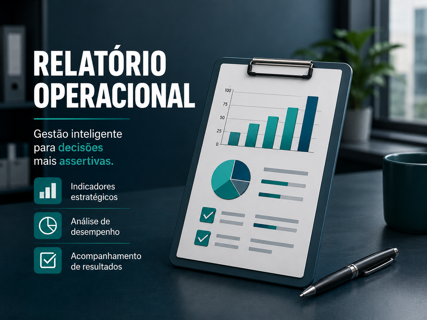 Relatório operacional — gestão inteligente para decisões mais assertivas